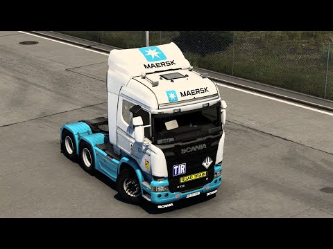 SKIN MAERSK SCANIA STREAMLINE 1.0 1.40 1.47