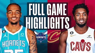 HORNETS at CAVALIERS | NBA FULL GAME HIGHLIGHTS | November 18, 2022