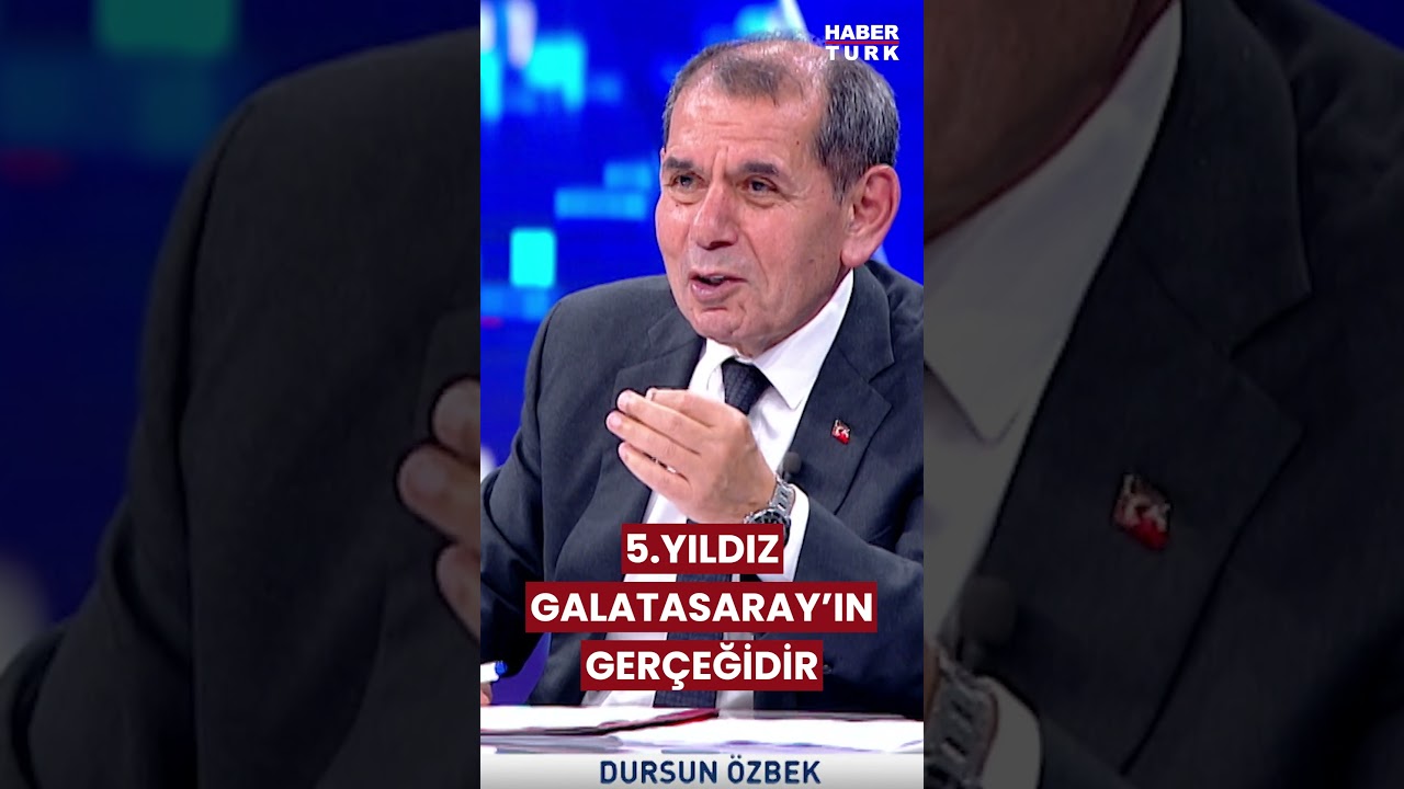 Dursun Özbek: "5. yıldız Galatasaray'ın gerçeğidir" #shorts #dursunözbek #galatasaray