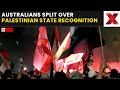 Australia Protest LIVE: Australians split over Palestinian state recognition
