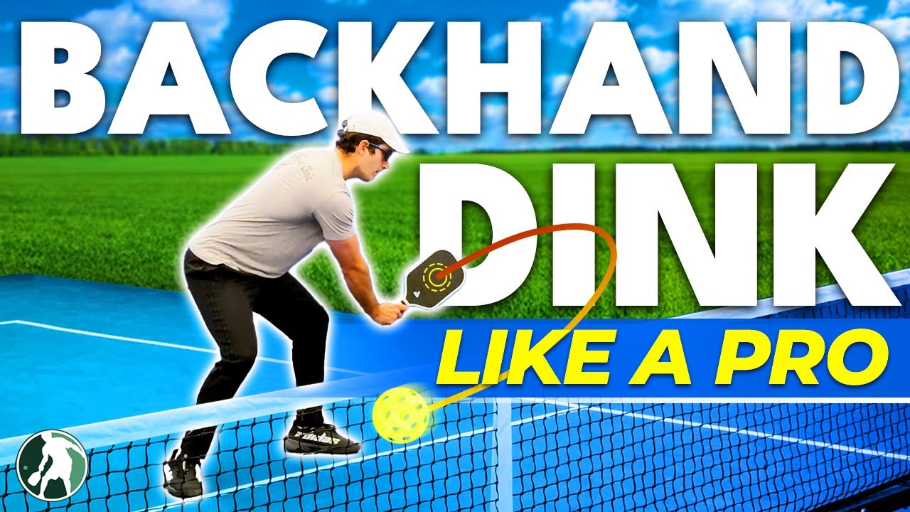Pickleball Backhand Slice Dink Explained!