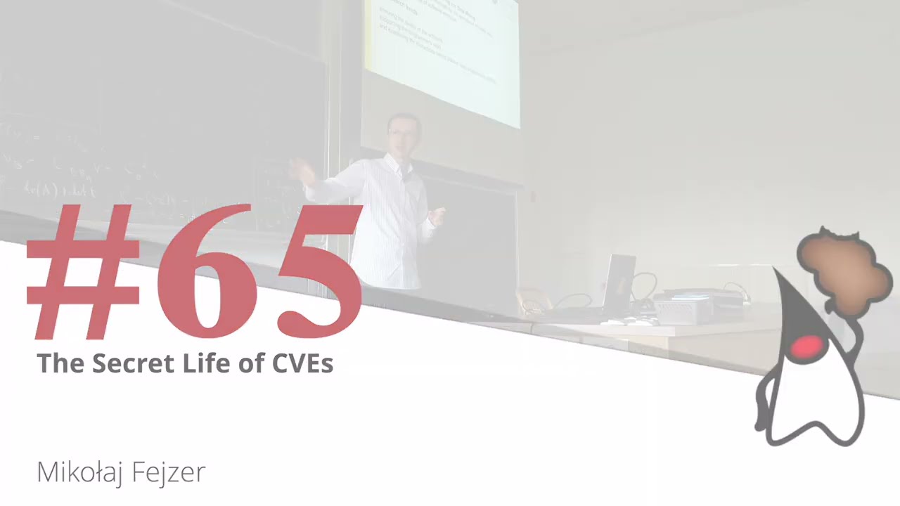 Toruń JUG #65 - "The Secret Life of CVEs" - Mikołaj Fejzer