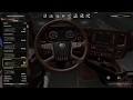 Black Brown Interior for Scania v4.0