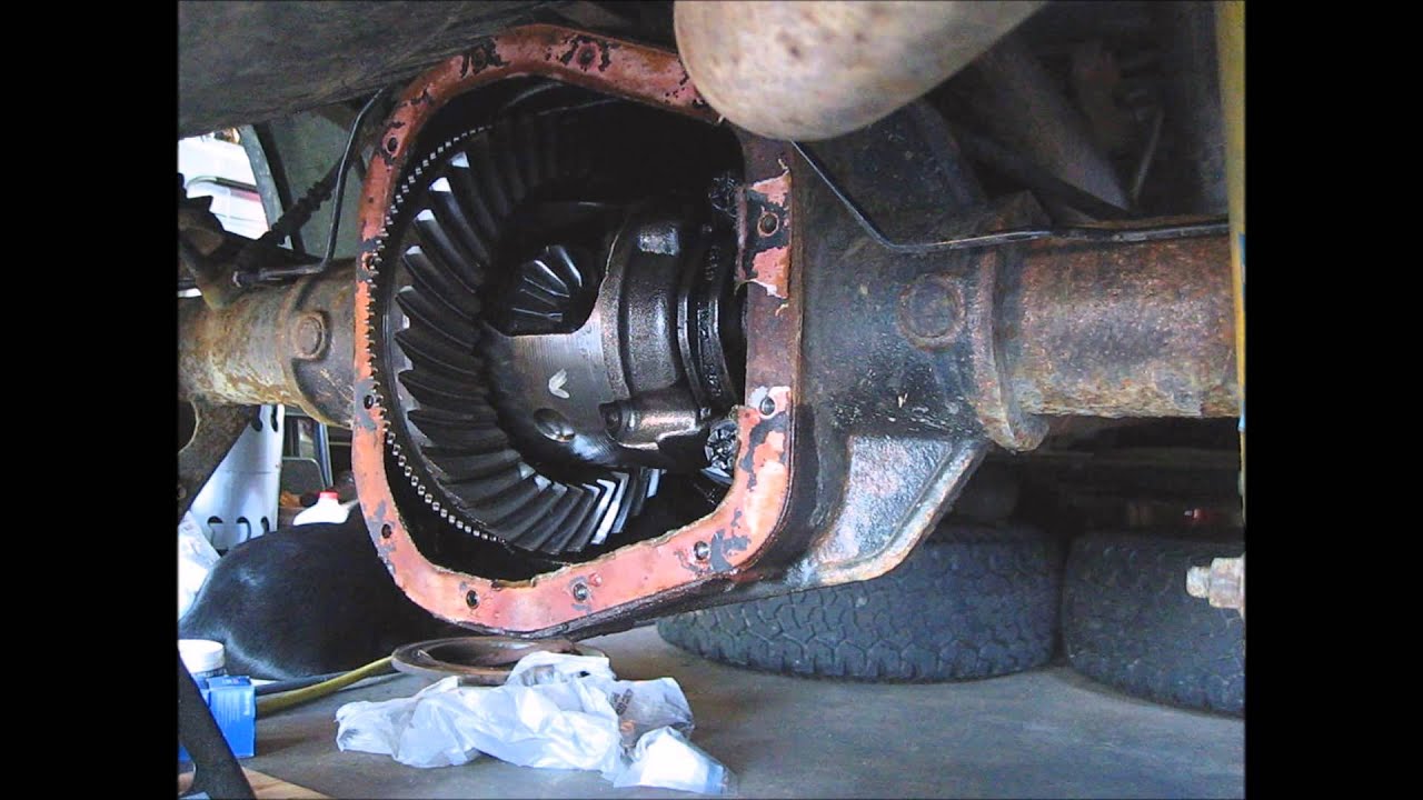 How to install ford rear axle bearing #7
