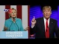 Hillary Clinton and Donald Trump Debate for the First Time