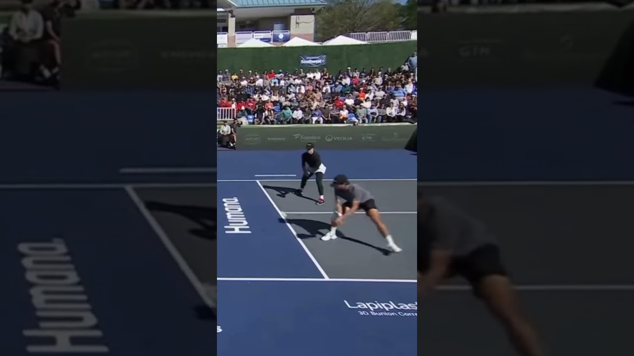 Waters/Johns vs David/Wilson at the Fanatics Sportsbook North Carolina Cup (5) #shorts #pickleball