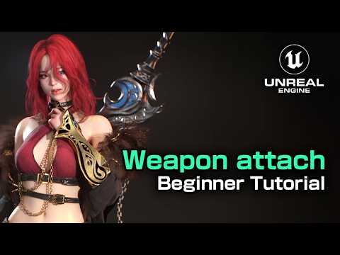 How to Add a Weapon to your Character in Unreal Engine 5.6