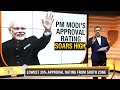 PM Modis approval rating increases to 75% in Feb 2024, ahead of Lok Sabha polls | News9  - 08:09 min - News - Video