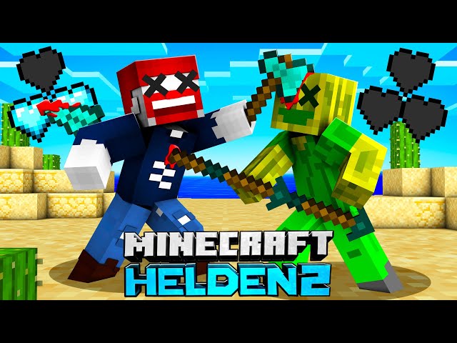 KAMPF gegen CHAOSFLO (Diese Waffe muss verboten werden) in Minecraft Helden 2