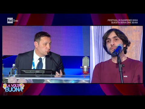 Sanremo 2024, le parole di Amadeus su John Travolta - La Volta Buona 08/02/2024