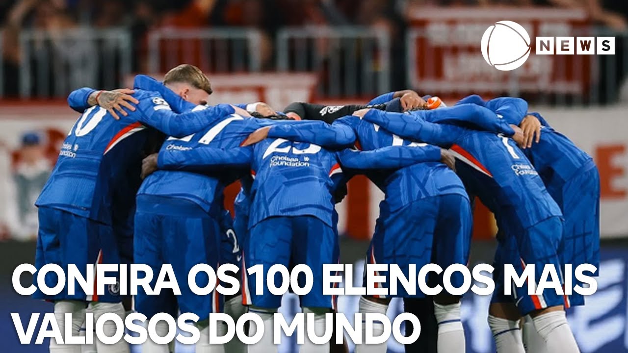 Confira os elencos mais valiosos do futebol mundial