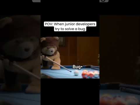 When a JUNIOR DEVELOPER tries to solve a bug | #css #html #animation #junior #shorts #developer #js