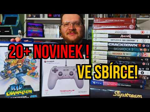 20+ novinek na PS5, Segu a Xbox 360! + PSVR 2 na PC | Novinky v herní sbírce – Part 9