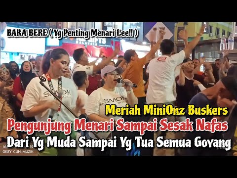 Meriah MiniOnz Buskers. Bila Lagu Dangdut Punya Kuasa, Pengunjung Auto Goyang Macam Tengok Konsert