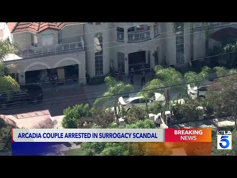 Arcadia couple at center <strong>of</strong> <strong>mass</strong> surrogacy case arrested on 'horrific' child abuse charges