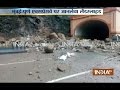 Landslide on Mumbai-Pune express highway
