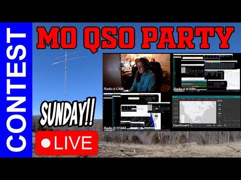 W0W From Missouri QSO Party Live!  #contesting