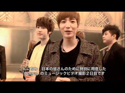 Super Junior - Opera MV Behind the Scene