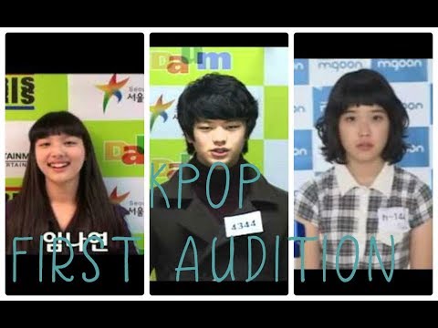 KPOP IDOLS FIRST AUDITION