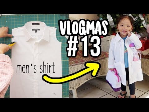 DIY Doctor's Coat For Kids | VLOGMAS #13