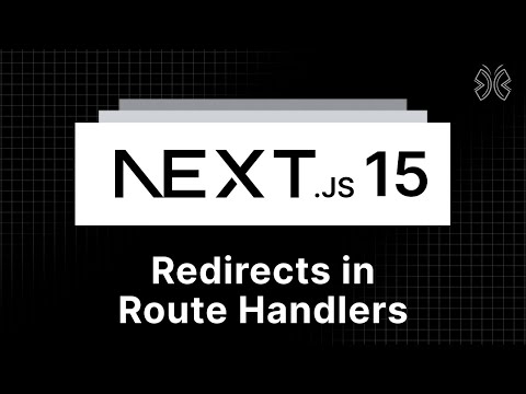 Next.js 15 Tutorial - 44 - Redirects in Route Handlers