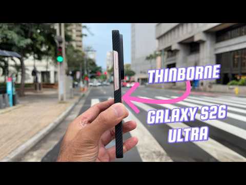 Check out the thinnest MagSafe case for the Samsung Galaxy S26 Ultra by THINBORNE
