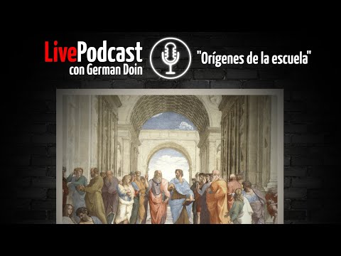 LivePodcast: Orígenes de la escuela + actualidad