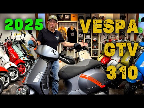 What’s New for the 2025 Vespa GTV 310