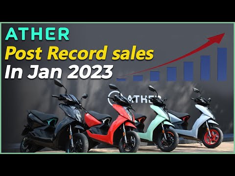 Best Selling Electric Scooters in India 2023 | Ather sets New Record | Electric Vehicles India