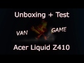 Movil Acer Liquid Z410 || Unboxing + test AnTuTu (VanGame)
