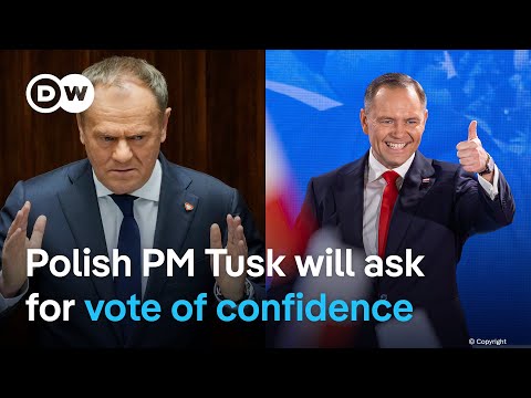 Poland’s Prime Minister Donald Tusk will ask the parliament for a vote of confidence | DW News