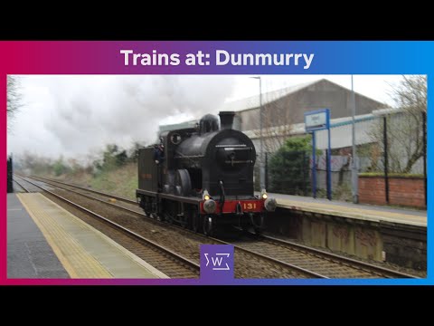 *131 LIGHT ENGINE* Trains at: Dunmurry (01/04/2023)