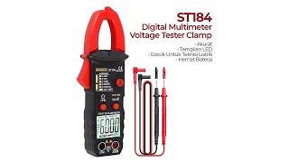 Pratinjau video produk Taffware ANENG Digital Multimeter Voltage Tester Clamp - ST184