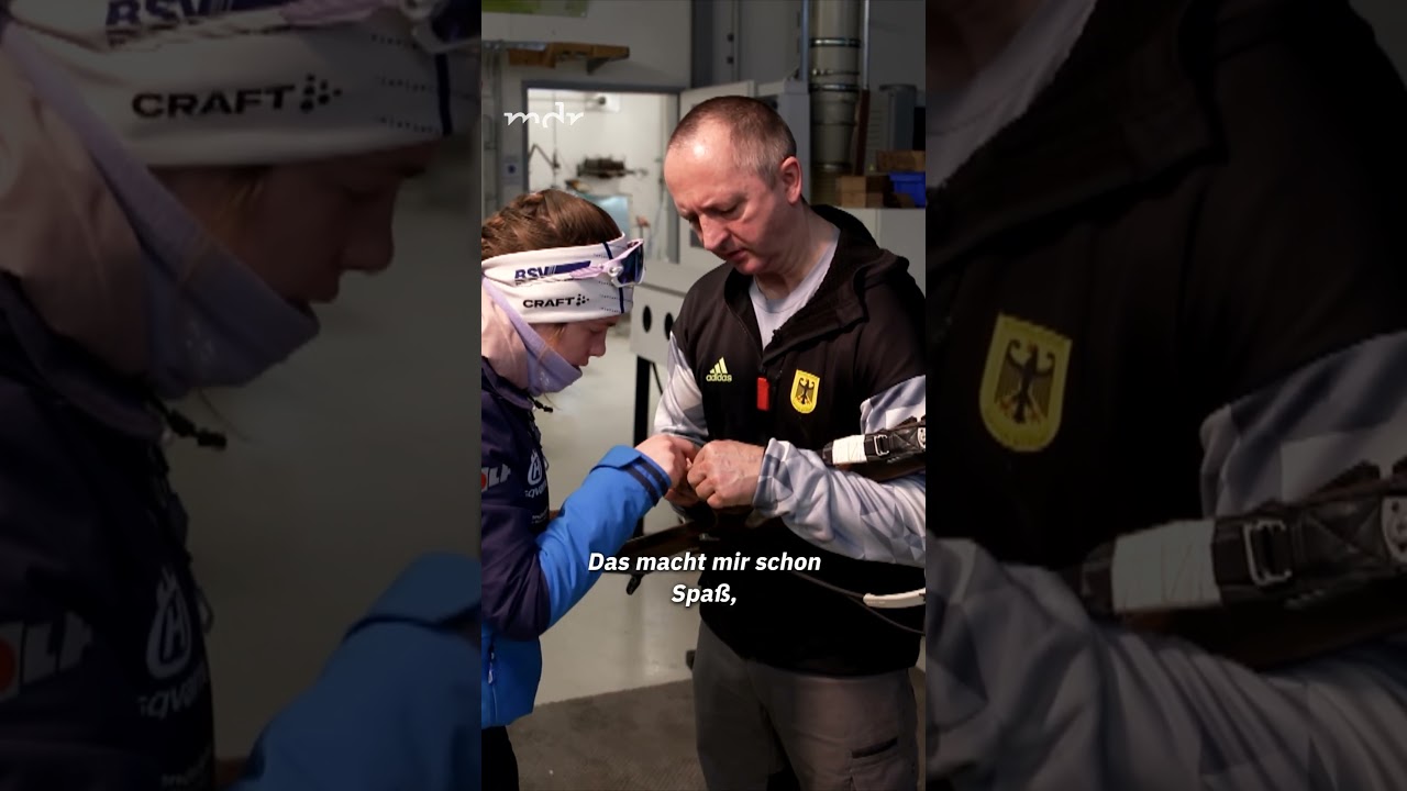 Sandro – Baut Waffen für Deutsches Biathlon-Team | DER STARKE OSTEN | MDR shorts