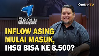 Inflow Asing Mulai Masuk, IHSG Bisa ke 8.500?