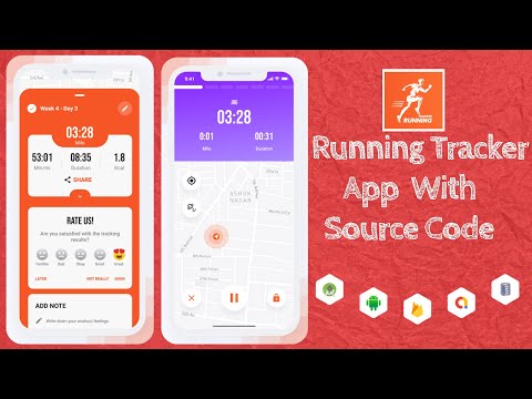 How To Make running tracker App with Google Maps In Android Studio| With Source Code