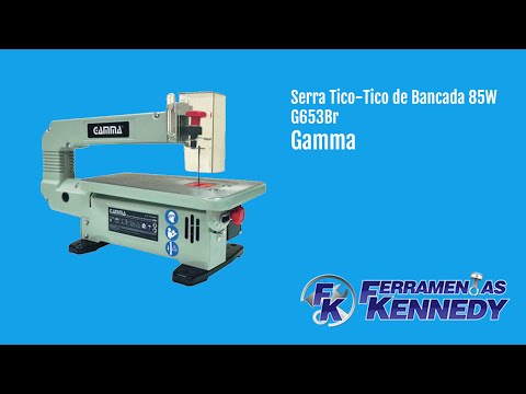 Serra Tico-Tico De Bancada 85W G653BR1 Gamma - 127 Volts - Vídeo explicativo