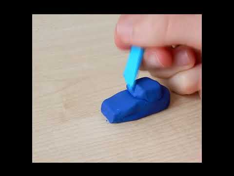 Toy Cars - New Plasticine Police Car City of Cars #385 How to make figures