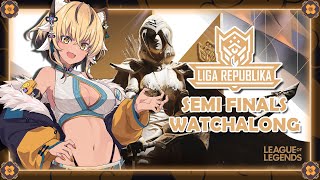 【LIGA REPUBLIKA WATCH ALONG】Semi-Finals Watch Along Day 2 *Amongus Ver