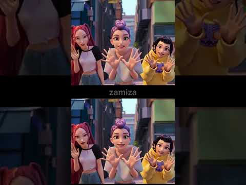 huntrix rumi mira zoey funny dance #demonhunters #kpop #rumi #zoey #mira #dance #funny #fun