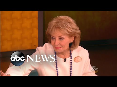 How Barbara Walters was honored during her last day on ‘The View’