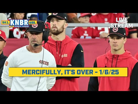 49ers lose to Cardinals 47-24 & hold 11th overall pick in NFL Draft | KNBR Livestream | 1/6/25