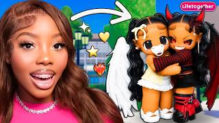 We Got ADOPTED As ANGEL And DEMON BABIES ⭐ | Roblox Life Together Rp S