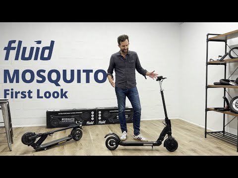 fluid Mosquito Electric Scooter - Powerful and Portable - First Look & Review