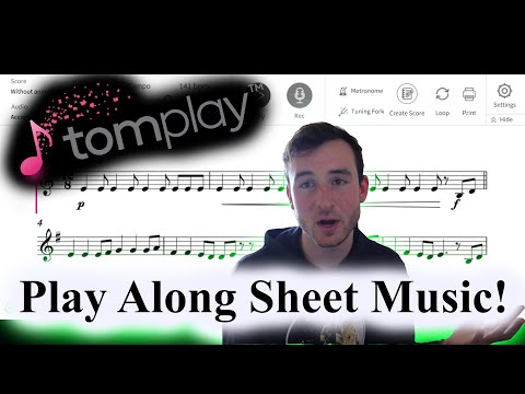 Is this the best way to learn new sheet music on Trumpet? Tomplay
