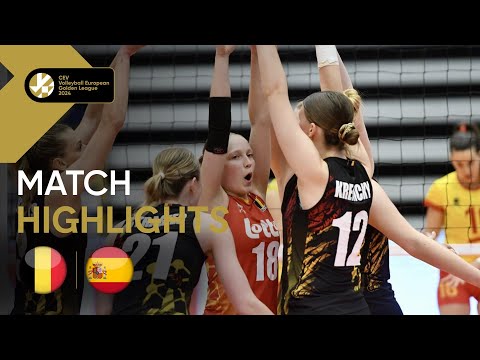 Match Highlights: BELGIUM vs. SPAIN