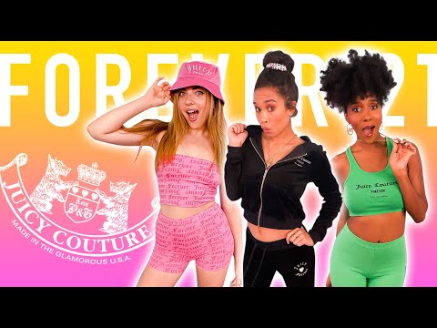 Video: Trying Forever21's JUICY COUTURE Collection! *hot or not?!*