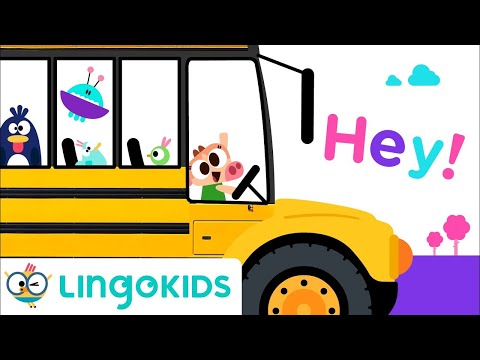 WHEELS ON THE BUS with VEHICLES 🚌🏍️🚜| Songs For Kids | Lingokids