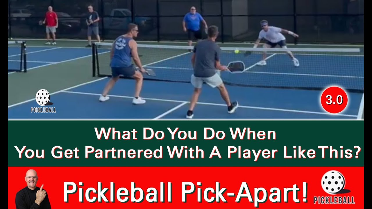 Pickleball Unknown! Playing With A Partner You've Never Played With Before! What Do You Do?