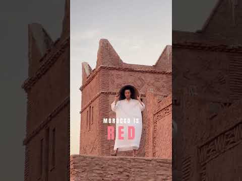 Morocco is … (Added a new color, the complete version)WHITE, BLUE, RED, GREEN #maroc #morocco